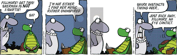 Sherman's Lagoon on Thursday April 3, 2025 Comic Strip