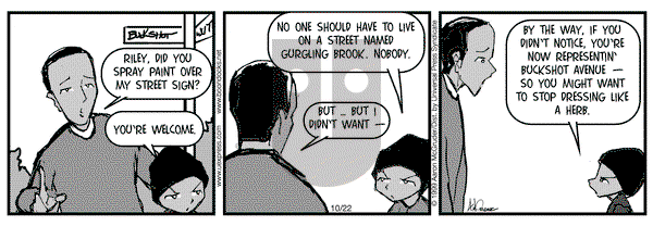 The Boondocks on Friday October 22, 1999 Comic Strip