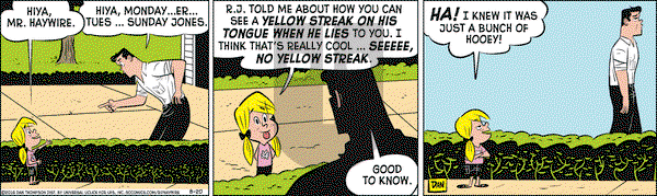 Rip Haywire on Saturday August 20, 2016 Comic Strip