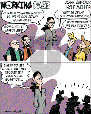 Working Daze on Tuesday January 3, 2006 Comic Strip