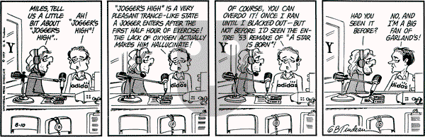 Doonesbury on Friday August 10, 1979 Comic Strip