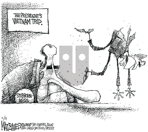 Matt Davies on Monday November 20, 2006 Comic Strip