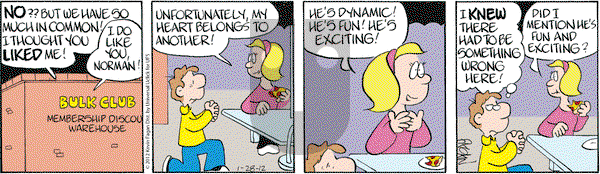Drabble on Saturday January 28, 2012 Comic Strip