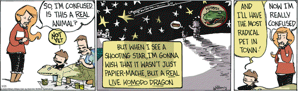Wallace the Brave on Wednesday March 25, 2020 Comic Strip