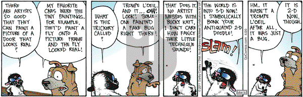 Get Fuzzy - Thursday April 20, 2023 Comic Strip