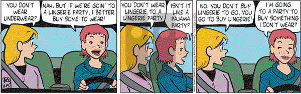 Luann on Wednesday November 15, 2017 Comic Strip