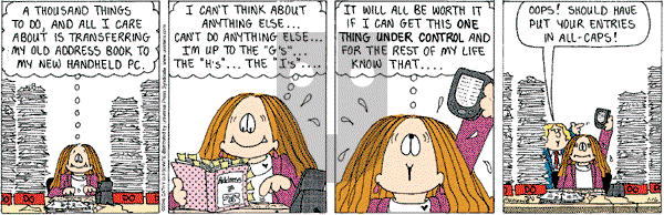 Cathy Classics - Wednesday January 16, 2013 Comic Strip