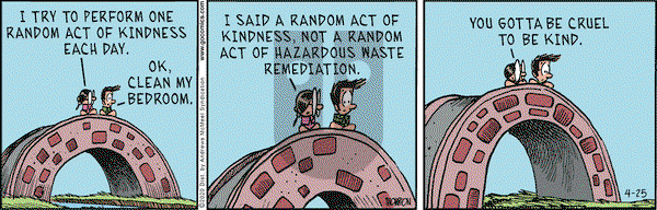 Grand Avenue on Saturday April 25, 2020 Comic Strip