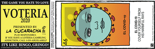 La Cucaracha on Wednesday July 15, 2020 Comic Strip