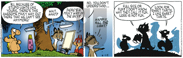 Over the Hedge on Wednesday June 24, 2015 Comic Strip