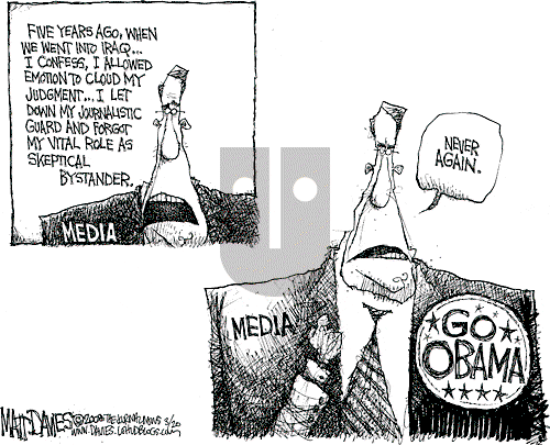 Matt Davies on Thursday March 20, 2008 Comic Strip