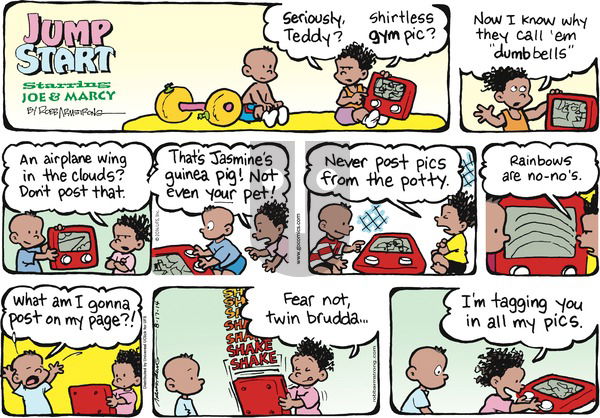 JumpStart on Sunday August 17, 2014 Comic Strip