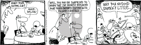 The Duplex on Friday July 16, 1999 Comic Strip