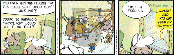 DeFlocked on Tuesday March 8, 2011 Comic Strip