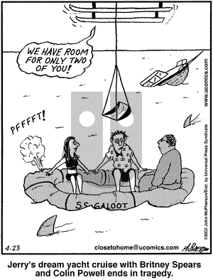 Close to Home on Tuesday April 23, 2002 Comic Strip