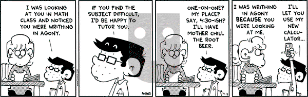 FoxTrot on Friday September 17, 2004 Comic Strip