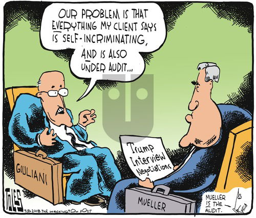 Tom Toles on Sunday April 29, 2018 Comic Strip