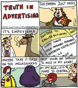 The Argyle Sweater on Thursday January 8, 2015 Comic Strip
