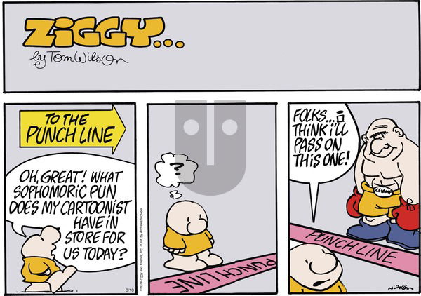 Ziggy - Sunday August 18, 2024 Comic Strip