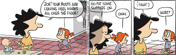 Baby Blues on Saturday November 7, 2009 Comic Strip