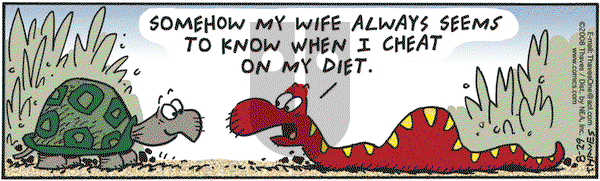 Frank and Ernest on Friday August 29, 2008 Comic Strip