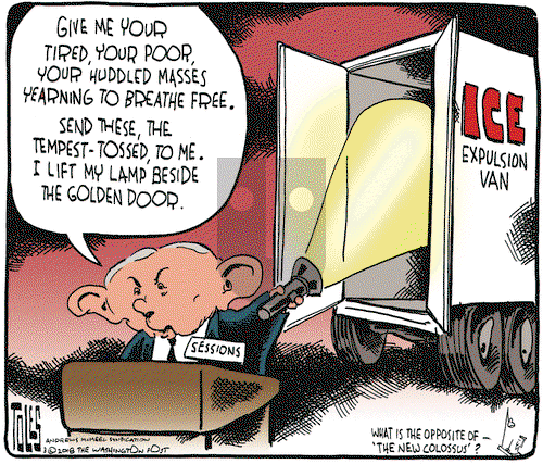 Tom Toles on Friday March 9, 2018 Comic Strip