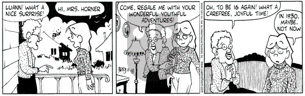Luann on Monday November 18, 2002 Comic Strip