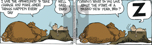 The Grizzwells on Wednesday January 2, 2019 Comic Strip