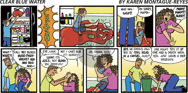 Clear Blue Water on Sunday November 13, 2005 Comic Strip