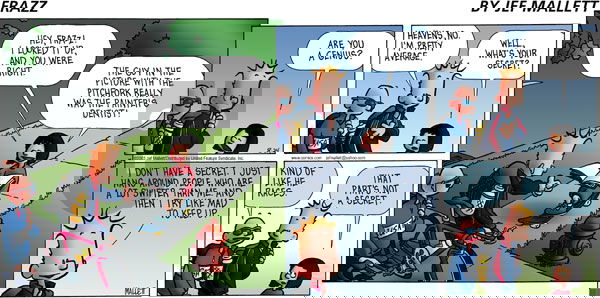 Frazz on Sunday August 24, 2003 Comic Strip