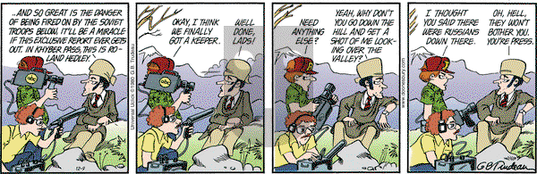 Doonesbury on Tuesday December 9, 2014 Comic Strip