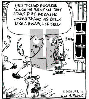 Reality Check on Wednesday December 24, 2008 Comic Strip
