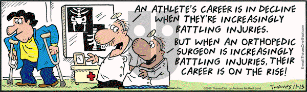 Frank and Ernest on Thursday November 15, 2018 Comic Strip
