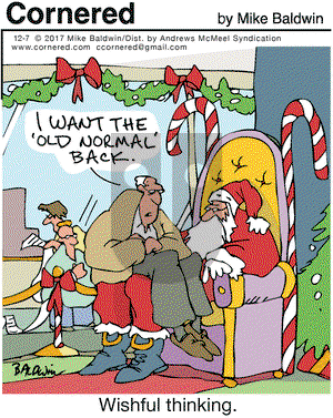 Cornered on Thursday December 7, 2017 Comic Strip