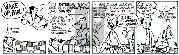 Buckles on Monday July 14, 2025 Comic Strip