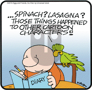 Ziggy on Tuesday March 5, 2013 Comic Strip