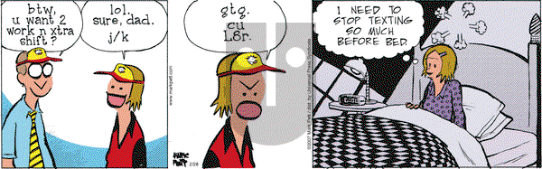 Lucky Cow on Wednesday February 28, 2007 Comic Strip