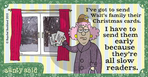 Aunty Acid on Wednesday December 2, 2015 Comic Strip