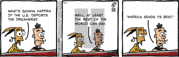 La Cucaracha on Friday September 22, 2017 Comic Strip