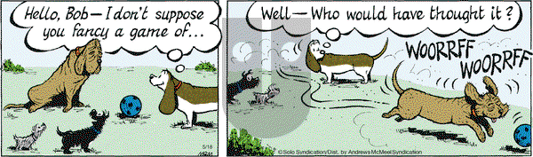 Fred Basset - Monday May 18, 2020 Comic Strip