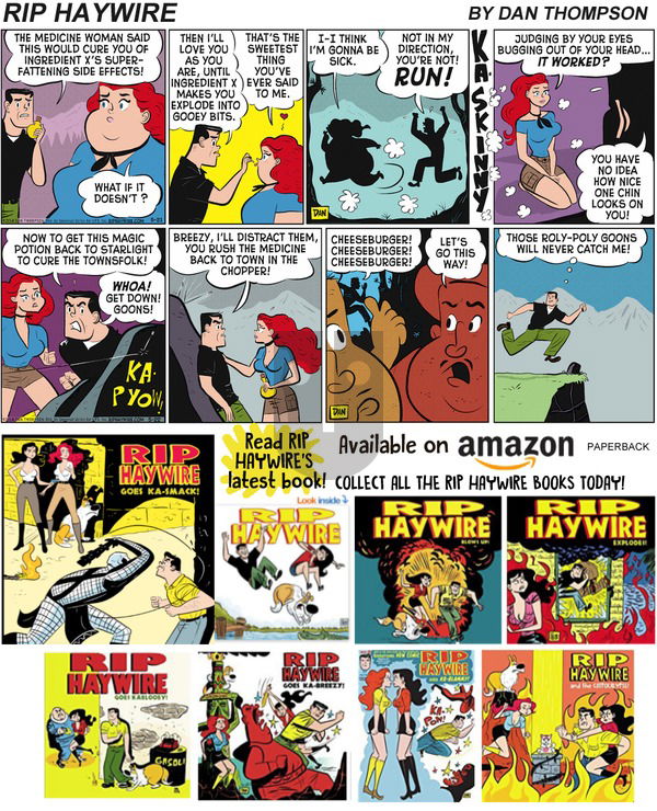 Rip Haywire on Sunday May 12, 2019 Comic Strip