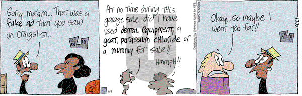 The Knight Life on Thursday June 4, 2015 Comic Strip