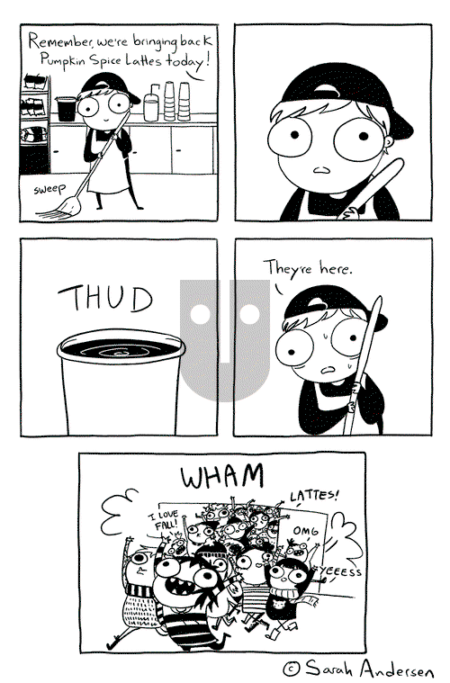 Sarah's Scribbles on Saturday September 12, 2015 Comic Strip