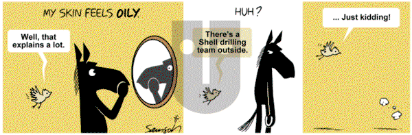 Dark Side of the Horse on Monday July 4, 2016 Comic Strip