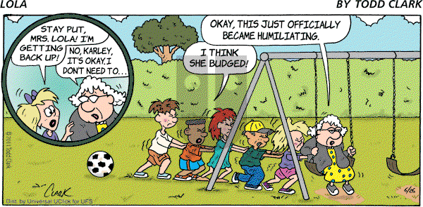 Lola - Sunday June 26, 2011 Comic Strip