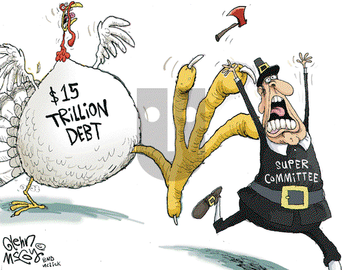 Glenn McCoy on Thursday November 17, 2011 Comic Strip