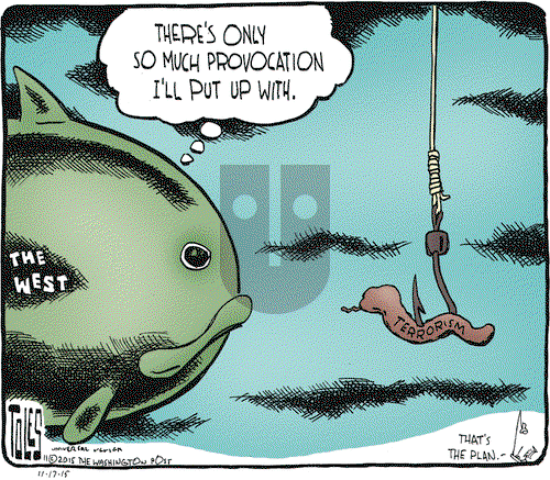 Tom Toles on Tuesday November 17, 2015 Comic Strip