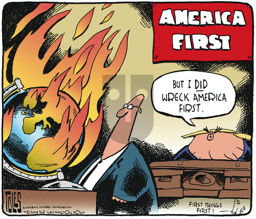 Tom Toles on Wednesday October 16, 2019 Comic Strip
