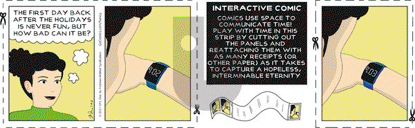 Nancy on Monday January 4, 2021 Comic Strip