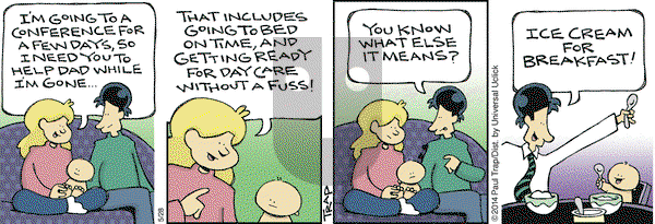 Thatababy - Wednesday May 28, 2014 Comic Strip